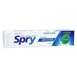 Xlear Inc, Spry Toothpaste Flouride, Peppermint 5 Oz