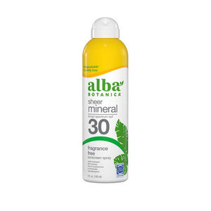 Alba Botanica, Sunscreen Fragrance Free Spf35, 6 Oz