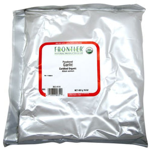 Frontier Coop, Organic Powdered Garlic, 16 Oz