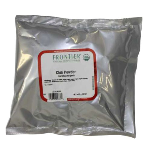 Frontier Coop, Organic Chili Powder Blend, 16 Oz
