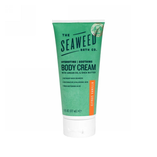Sea Weed Bath Company, Body Cream, Citrus Vanilla 6 Oz
