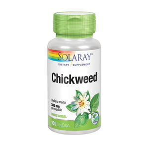 Solaray, Chickweed, 385 mg, 100 Veg Caps