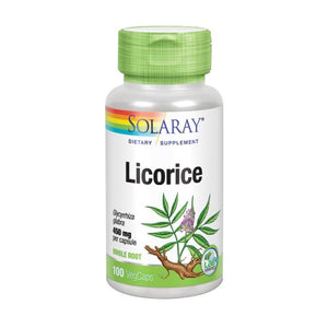 Solaray, Licorice, 450 mg, 100 Veg Caps