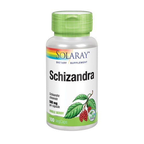 Solaray, Schizandra, 580 mg, 100 Caps