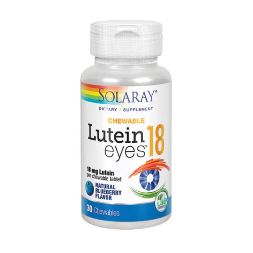 Solaray, Lutein Eyes, 18 mg, 30 Chews