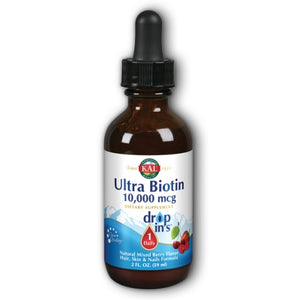 Kal, Ultra Biotin DropIns Mixed Berry, 2 Oz