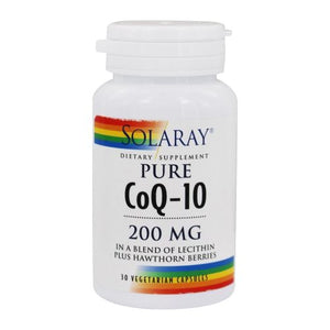 Solaray, CoQ10, 200 mg, 30 Veg Caps