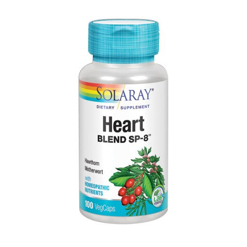 Solaray, Heart Blend SP-8, 100 Veg Caps