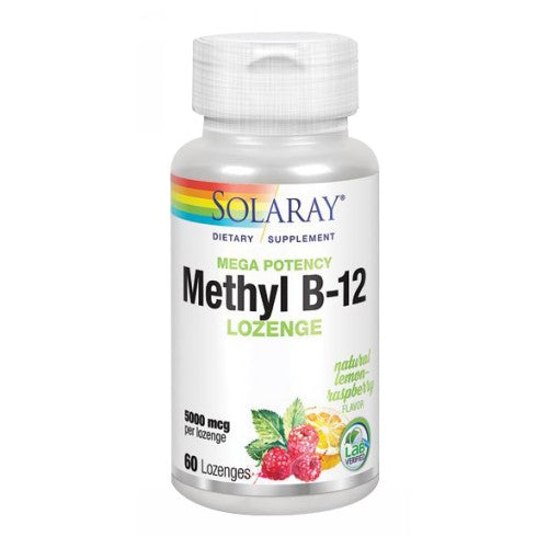 Solaray, Methyl B-12, Lemon 60 Count