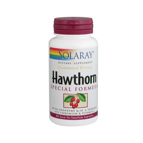 Solaray, Hawthorn, 150 mg, 90 Veg Caps