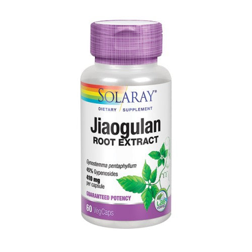 Solaray, Jiaogulan Root Extract, 410 mg, 60 Veg Caps