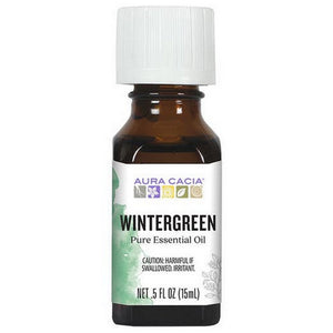 Aura Cacia, Essential Oil Wintergreen, (gualtheria procumbens) 0.5 Fl Oz