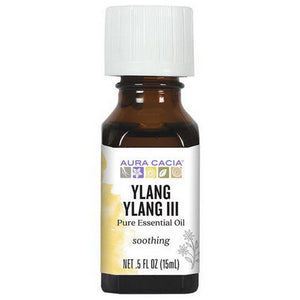 Aura Cacia, Essential Oil Ylang Ylang, (cananga odorata) 0.5 Fl Oz