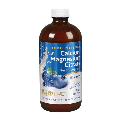 LifeTime, High Potency Calcium Magnesium Citrate, 16 oz