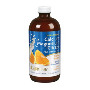 LifeTime, Calcium Magnesium Citrate Phosphorus Free, 16 Oz