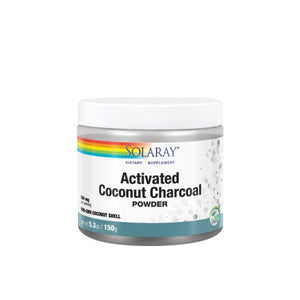 Solaray, Activated Coconut Charcoal, Unflavored 150 Grams