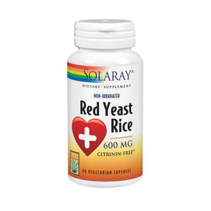 Solaray, Red Yeast Rice, 600 mg, 90 Veg Caps