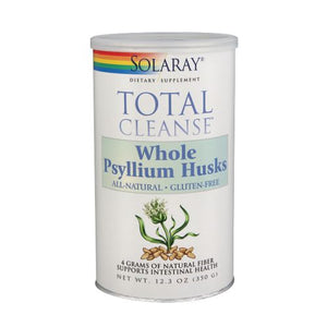 Solaray, Total Cleanse Whole Psyllium Husks, Unflavored 350 Grams
