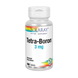 Solaray, Tetra Boron, 3 mg, 100 Tabs