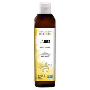 Aura Cacia, Pure Skin Care Oil, Jojoba 16 Fl Oz
