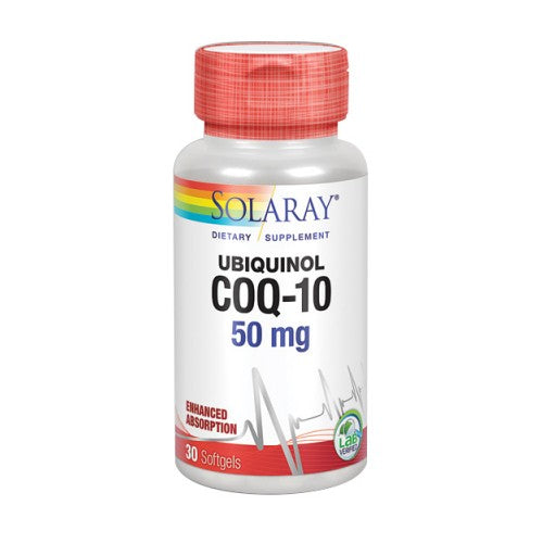 Solaray, Ubiquinol COQ-10, 50 mg, 30 Softgels