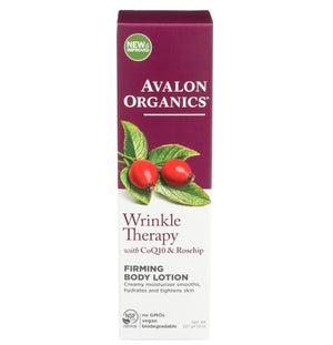 Avalon Organics, Wrinkle Therapy Firming Body Lotion, 8 Oz