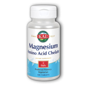 Kal, Magnesium Chelated, 100 Tabs