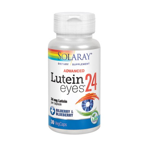 Solaray, Lutein Eyes Advanced, 24 mg, 30 Veg Caps