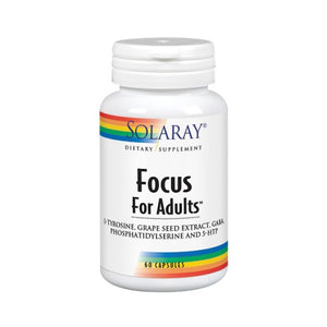 Solaray, Focus for Adults, 60 Veg Caps