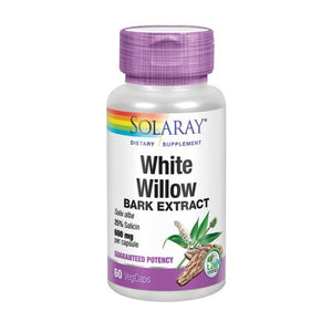 Solaray, White Willow Bark Extract, 750 mg, 60 Veg Caps