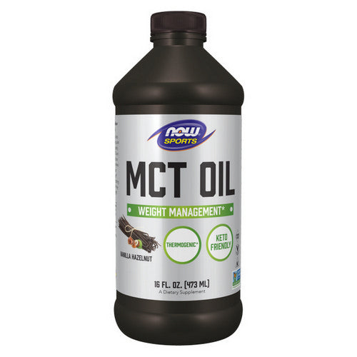 Now Foods, MCT Oil, Vanilla Hazalnut 16 Oz