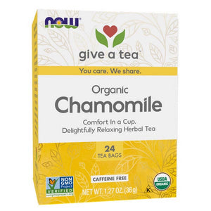 Now Foods, Comfy Chamomile Tea Organic, 24 Bags