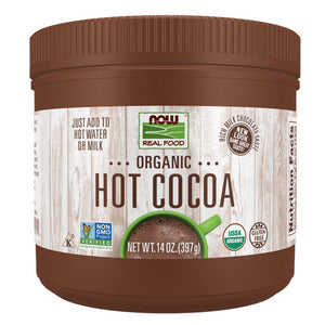 Now Foods, Organic Hot Cocoa, 14 Oz