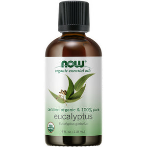 Now Foods, Organic Eucalyptus Oil, 4 Oz