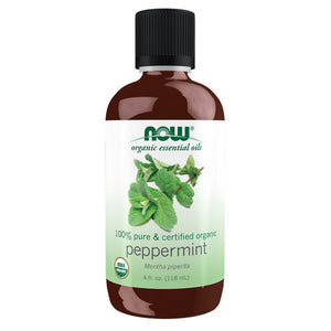 Now Foods, Organic Peppermint Oil, 4 Oz