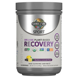 Garden of Life, Sport Organic Post-Workout Recovery, Blackberry Lemonade 15.7 Oz