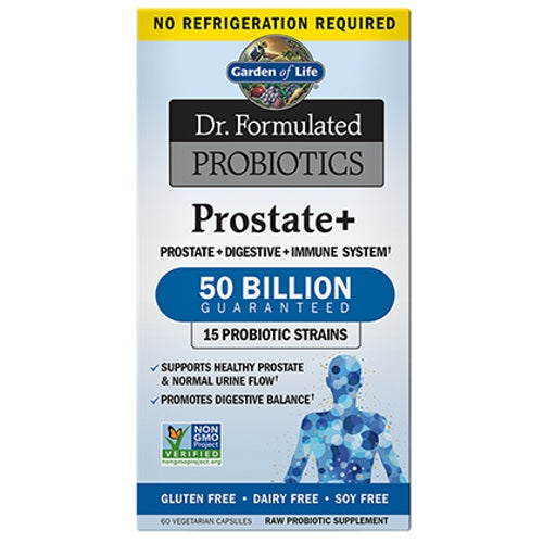 Garden of Life, Dr. Formulated Probiotics Prostate Plus, 60 Caps