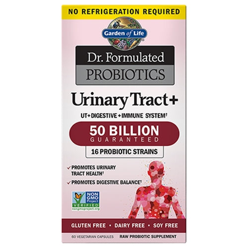 Garden of Life, Dr. Formulated Probiotics Urinary Tract Plus, 60 Caps