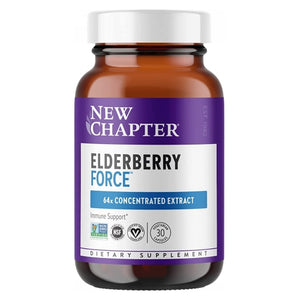 New Chapter, Elderberry Force, 30 Veg Caps