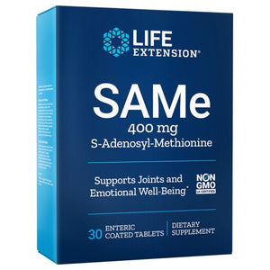 Life Extension, SAMe S-Adenosyl-Methionine, 400 mg, 30 Tabs