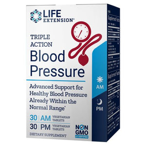 Life Extension, Triple Action Blood Pressure, 60 Tabs