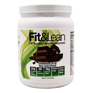 Maximum Human Performance, Fit & Lean Fat Burning Meal Replacement, Chocolate 1 lbs