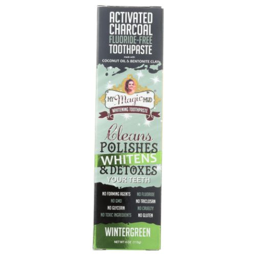 My Magic Mud, Whitening Toothpaste, Wintergreen 4 Oz