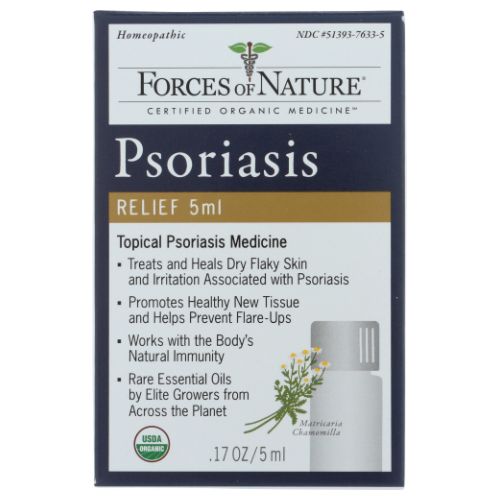 Forces of Nature, Psoriasis Relief, 5 ml