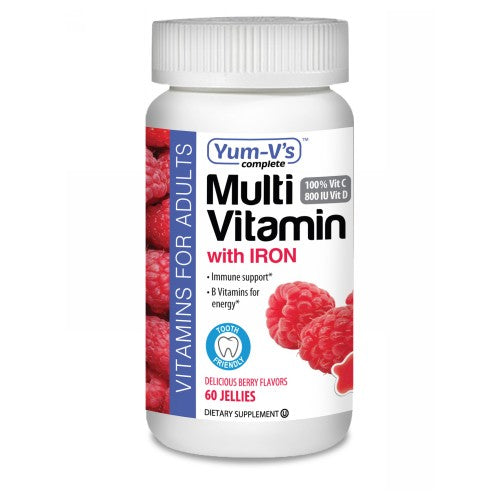 Dulce Probiotics, Multivitamin with Iron for Adults, 60 Count