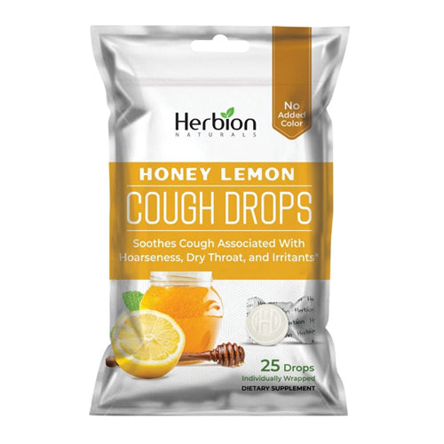 Herbion Naturals, Cough Drops, Honey 25 Count