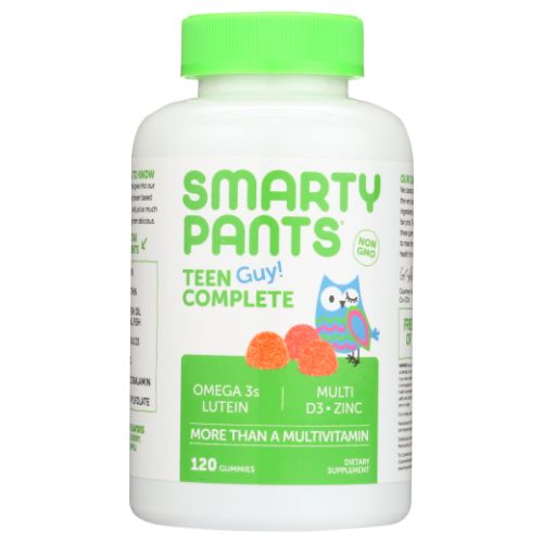 SmartyPants, Teen Guy Complete Gummy Vitamins, 120 Count