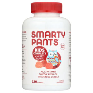 SmartyPants, Kids Complete Cherry Berry Gummy Vitamins, 120 Count