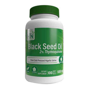 Health Thru Nutrition, Black Seed Oil, 500 mg, 100 Softgel