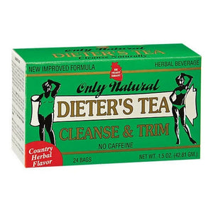 Only Natural, Dieters Cleansing Tea, 24 Bag